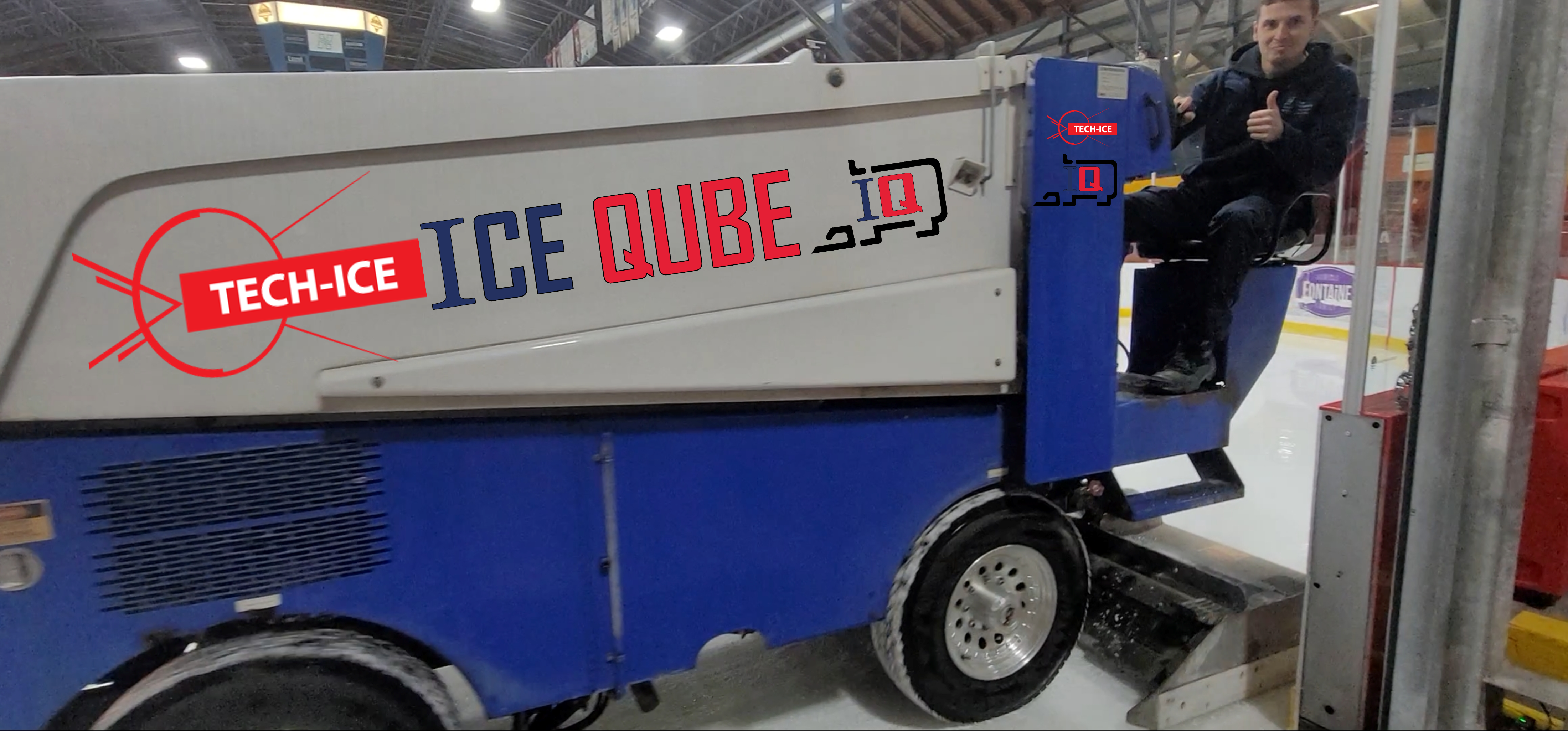 Machine resurfaceuse à glace de location ZAMBONI